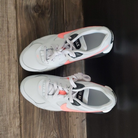 New Nike Air Max Sneakers Gray Casual Streetwear Everyday Walking Shoes - Picture 7 of 10